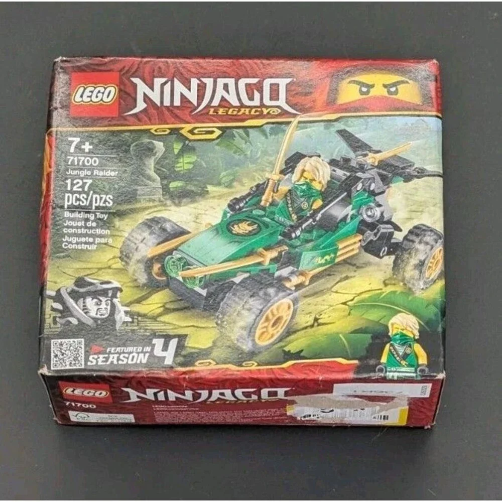 LEGO NINJAGO Legacy Jungle Raider 71700 Toy Buggy Building Kit, New 2020